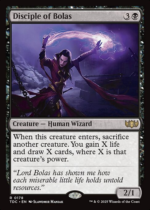 Disciple of Bolas — Tarkir: Dragonstorm Commander #178 — Non Foil — reference image 1