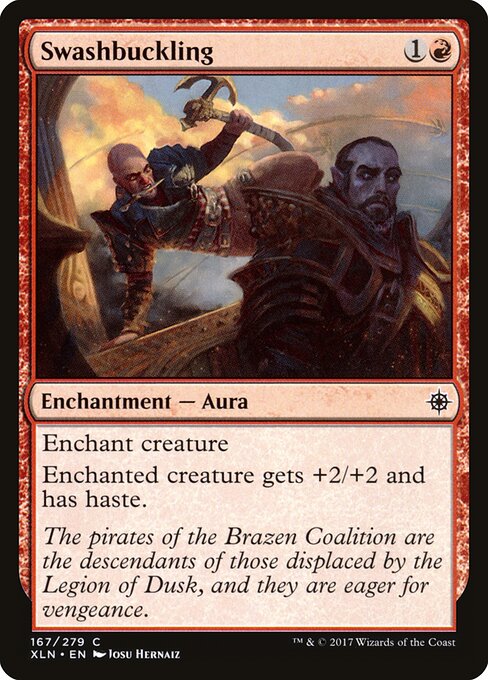 Swashbuckling — Ixalan #167 — Foil — reference image 1