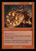 Skewer the Critics — Ravnica Remastered #340 — Non Foil — reference image 1