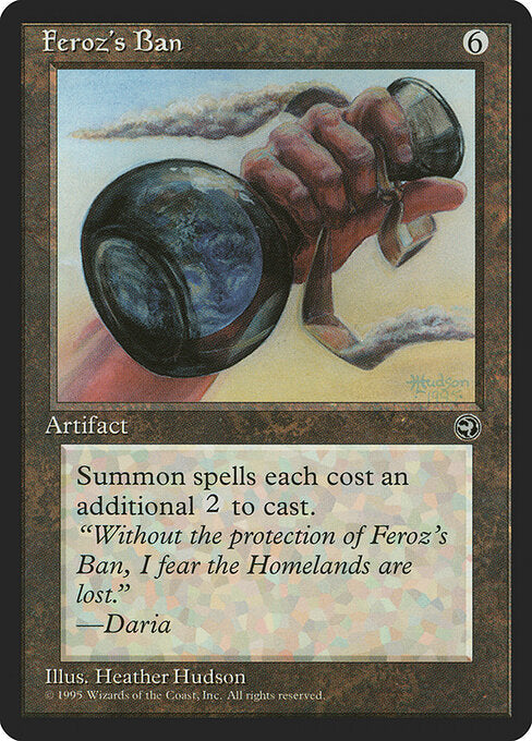 Feroz's Ban — Homelands #107 — Non Foil — reference image 1