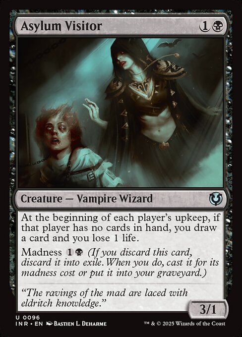 Asylum Visitor — Innistrad Remastered #96 — Foil — reference image 1