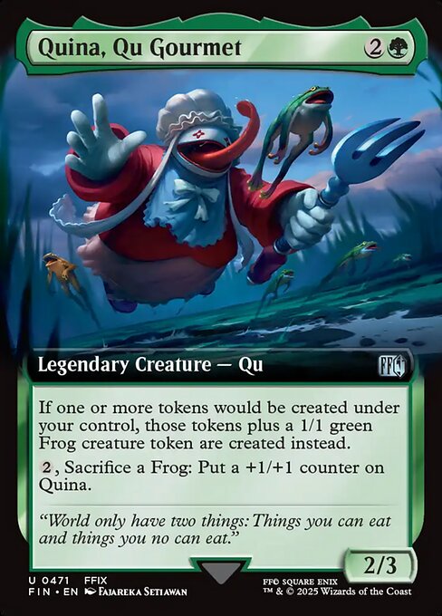 Quina, Qu Gourmet — Final Fantasy #471 — Non Foil — reference image 1
