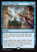 Dig Through Time — Secrets of Strixhaven Commander #195 — Non Foil — reference image 1