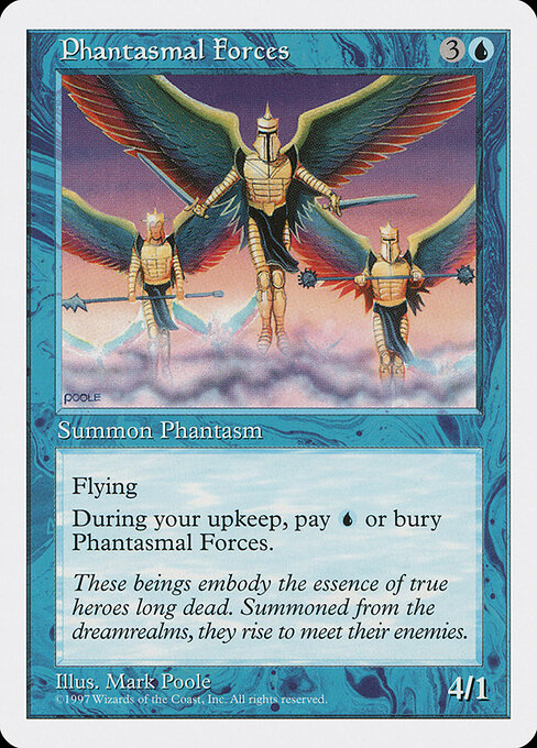 Phantasmal Forces — Fifth Edition #106 — Non Foil — reference image 1