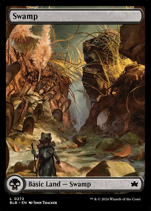 Swamp — Bloomburrow #272 — Non Foil — reference image 1