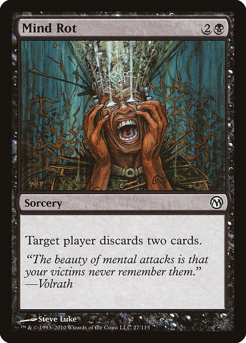 Mind Rot — Duels of the Planeswalkers #27 — Non Foil — reference image 1