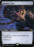 Basilisk Collar — Commander Legends: Battle for Baldur's Gate #595 — Foil — reference image 1