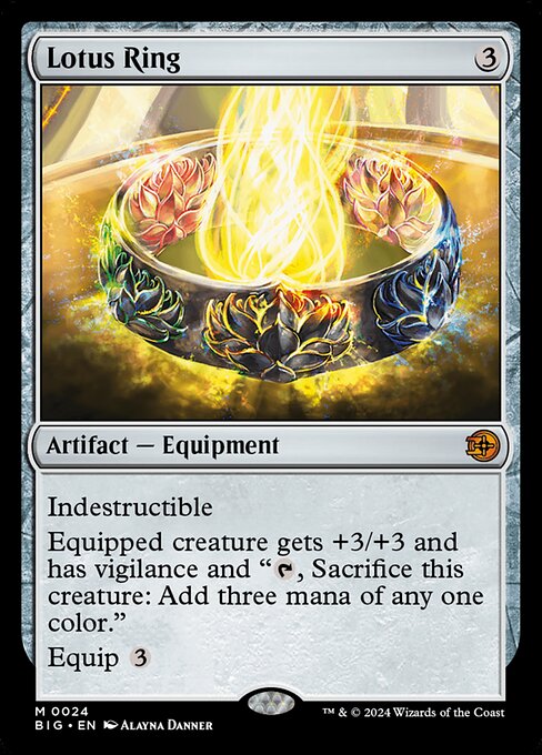 Lotus Ring — The Big Score #24 — Foil — reference image 1