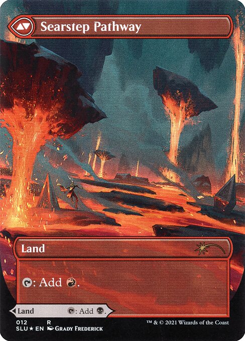 Blightstep Pathway // Searstep Pathway — Secret Lair: Ultimate Edition #12 — Foil — reference image 2