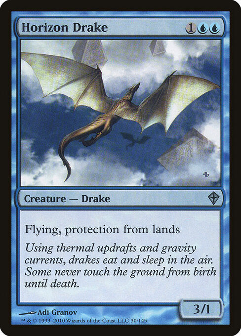 Horizon Drake — Worldwake #30 — Non Foil — reference image 1