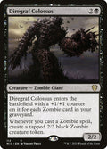 Diregraf Colossus — Midnight Hunt Commander #112 — Non Foil — reference image 1
