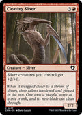 Cleaving Sliver — Commander Masters #877 — Non Foil — reference image 1