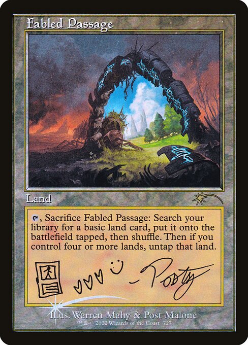Fabled Passage — Secret Lair Drop #727 — Foil — reference image 1