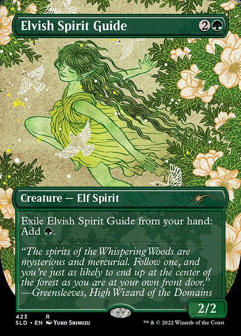 Elvish Spirit Guide — Secret Lair Drop #423 — Non Foil — reference image 1