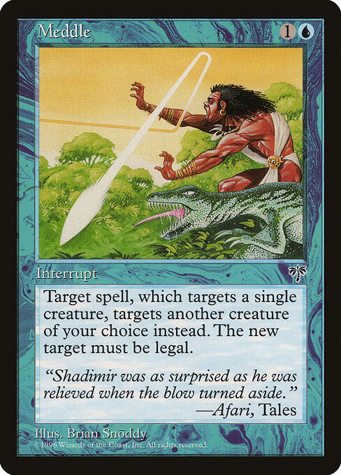 Meddle — Mirage #73 — Non Foil — reference image 1