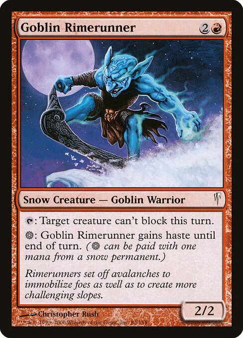 Goblin Rimerunner — Coldsnap #83 — Non Foil — reference image 1