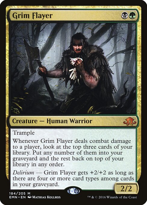 Grim Flayer — Eldritch Moon #184 — Non Foil — reference image 1