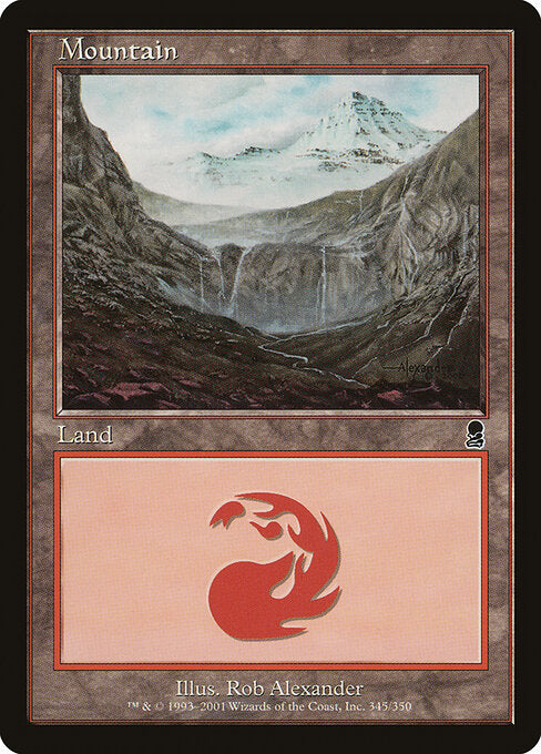Mountain — Odyssey #345 — Foil — reference image 1