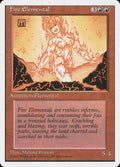 Fire Elemental — Fourth Edition #191 — Non Foil — reference image 1