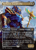 Hashaton, Scarab's Fist — Aetherdrift Commander #1 — Non Foil — reference image 1