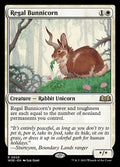 Regal Bunnicorn — Wilds of Eldraine #25 — Foil — reference image 1