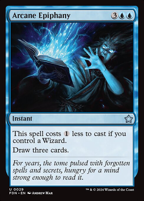 Arcane Epiphany — Foundations #29 — Non Foil