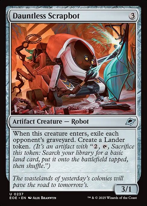 Dauntless Scrapbot — Edge of Eternities #237 — Non Foil