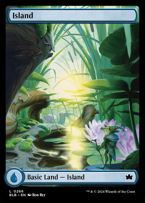 Island — Bloomburrow #266 — Non Foil