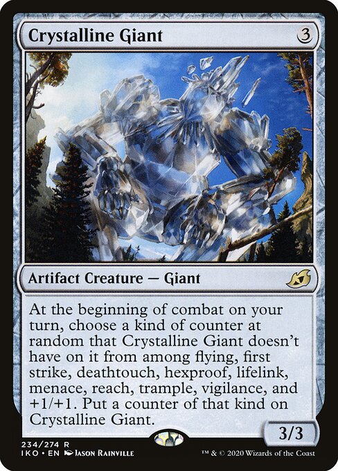 Crystalline Giant — Ikoria: Lair of Behemoths #234 — Foil — reference image 1
