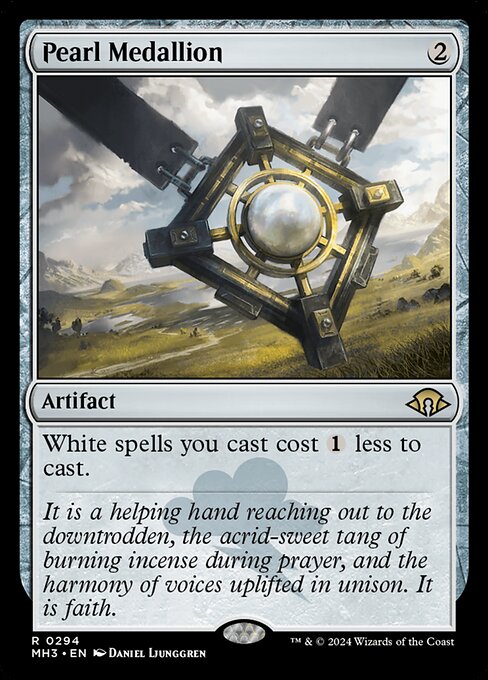 Pearl Medallion — Modern Horizons 3 #294 — Non Foil