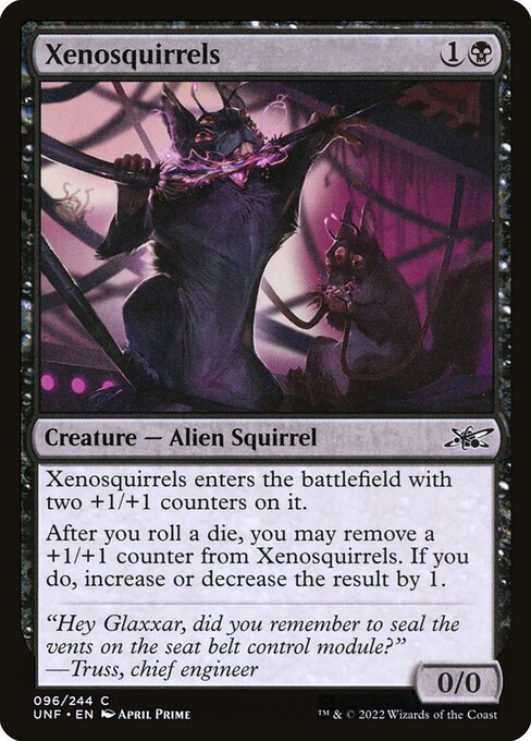 Xenosquirrels — Unfinity #96 — Non Foil — reference image 1