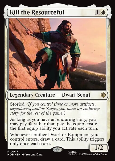 Kíli the Resourceful — The Hobbit #17 — Non Foil — reference image 1
