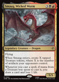 Smaug, Wicked Worm — The Hobbit #164 — Foil — reference image 1
