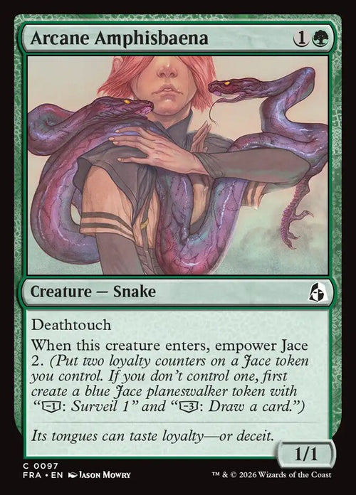 Arcane Amphisbaena — Reality Fracture #97 — Non Foil