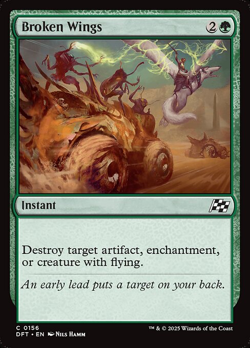 Broken Wings — Aetherdrift #156 — Non Foil