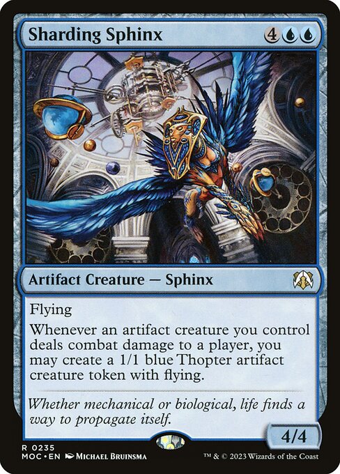 Sharding Sphinx — March of the Machine Commander #235 — Non Foil
