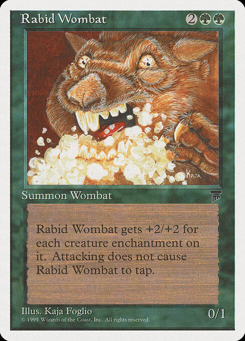 Rabid Wombat — Chronicles #67 — Non Foil — reference image 1