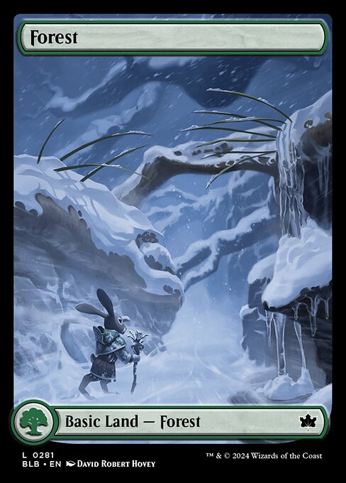 Forest — Bloomburrow #281 — Non Foil — reference image 1