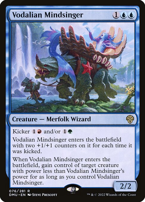Vodalian Mindsinger — Dominaria United #76 — Non Foil