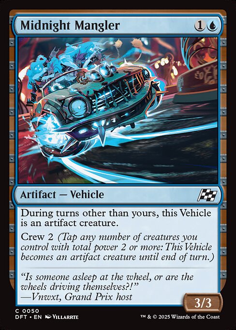 Midnight Mangler — Aetherdrift #50 — Non Foil
