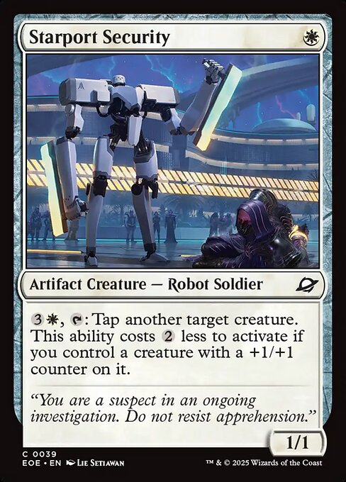 Starport Security — Edge of Eternities #39 — Non Foil