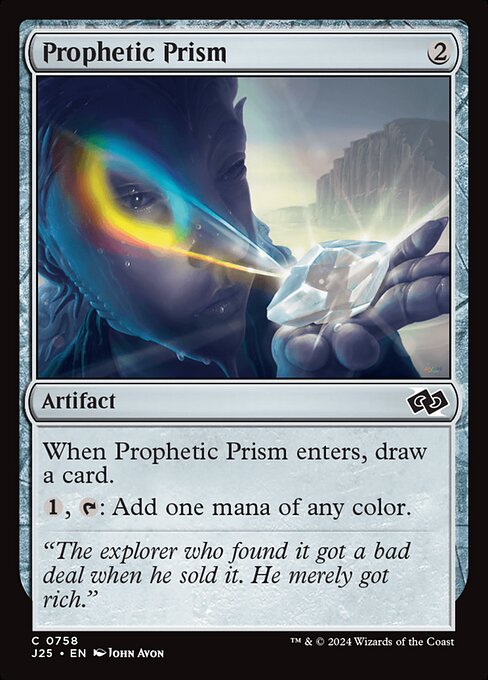Prophetic Prism — Foundations Jumpstart #758 — Non Foil — reference image 1