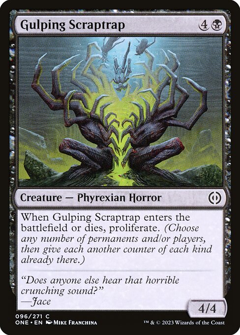 Gulping Scraptrap — Phyrexia: All Will Be One #96 — Non Foil