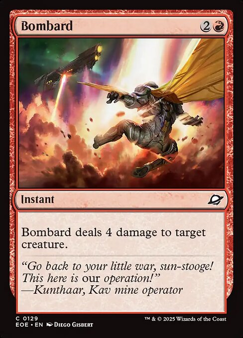 Bombard — Edge of Eternities #129 — Non Foil
