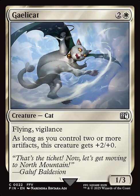 Gaelicat — Final Fantasy #22 — Non Foil — reference image 1
