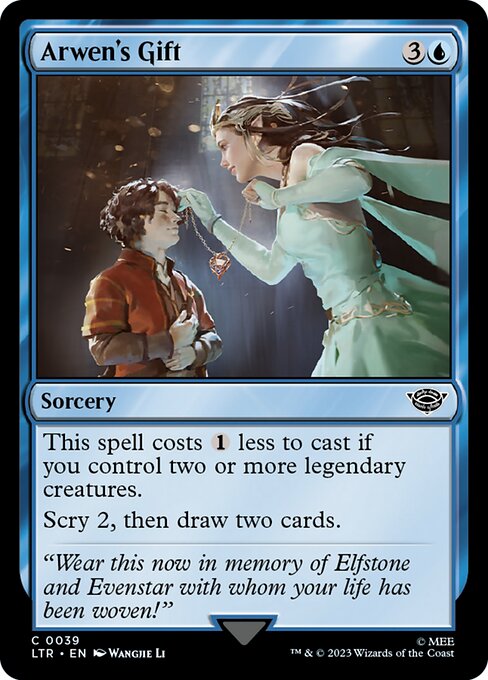 Arwen's Gift — The Lord of the Rings: Tales of Middle-earth #39 — Non Foil — reference image 1