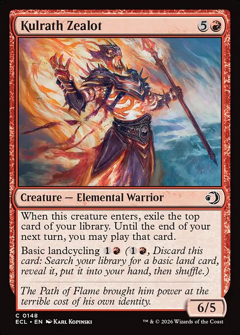 Kulrath Zealot — Lorwyn Eclipsed #148 — Non Foil