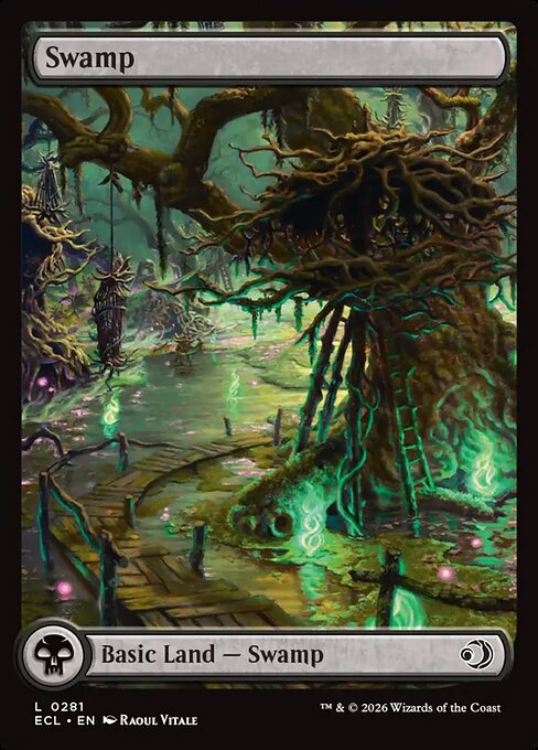 Swamp — Lorwyn Eclipsed #281 — Non Foil