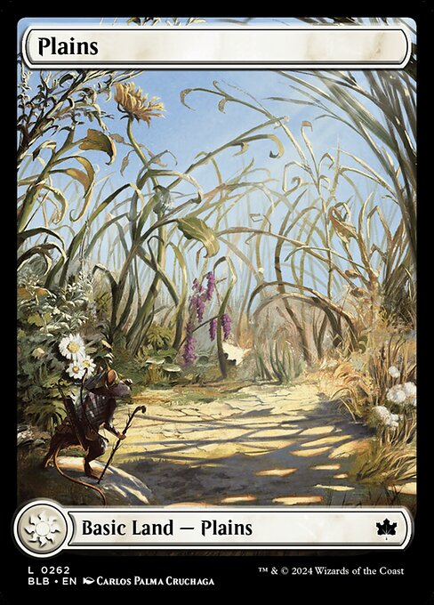 Plains — Bloomburrow #262 — Non Foil — reference image 1
