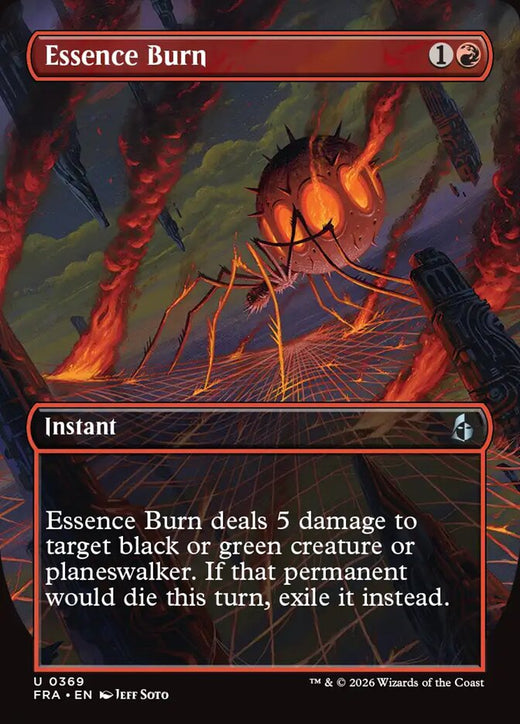 Essence Burn — Reality Fracture #369 — Non Foil